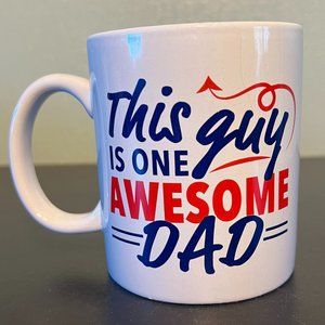 Royal NorFolk THIS GUY IS ONE AWESOME DAD Ceramic Mug~ Greenbrier International